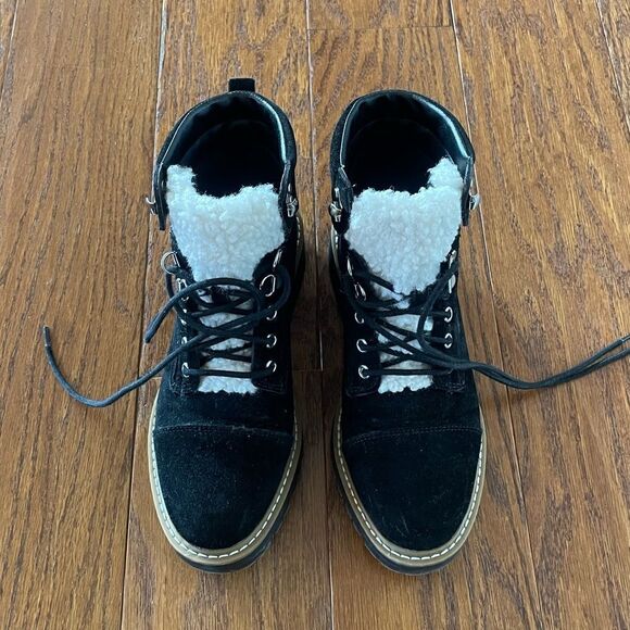 Black snow boots - Picture 2 of 4